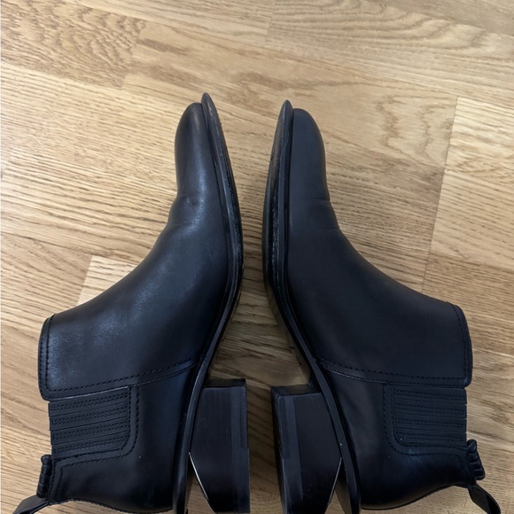 Alexander Wang Kori Ankle Booties - Black w/ Silver - Picture 7 of 9